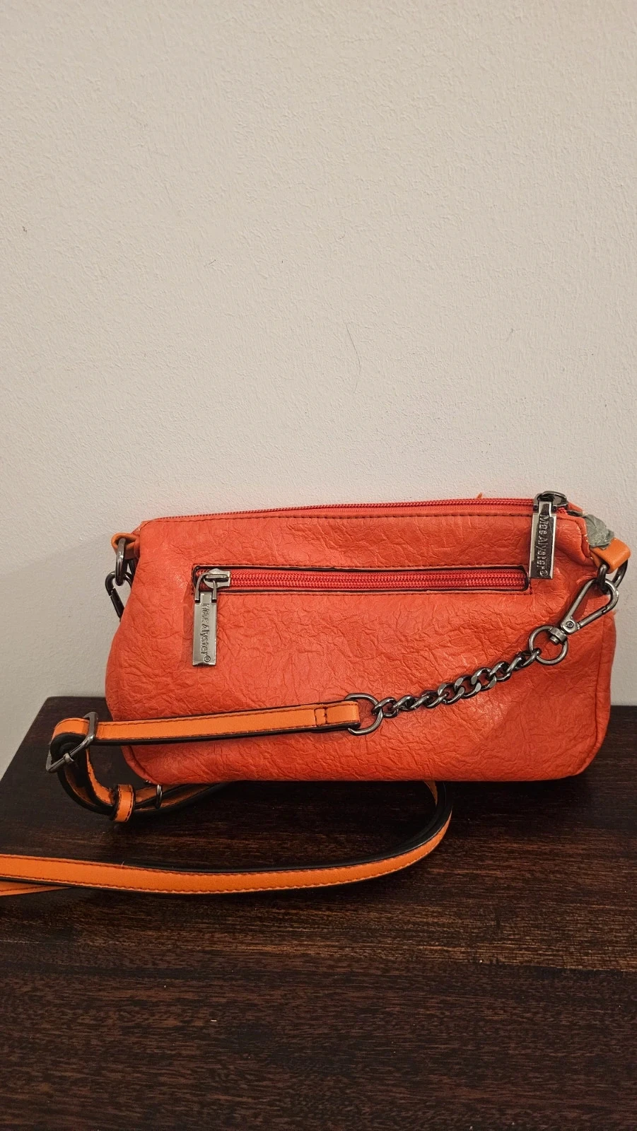 Sac bandoulière orange Mac Alyster – photo 3